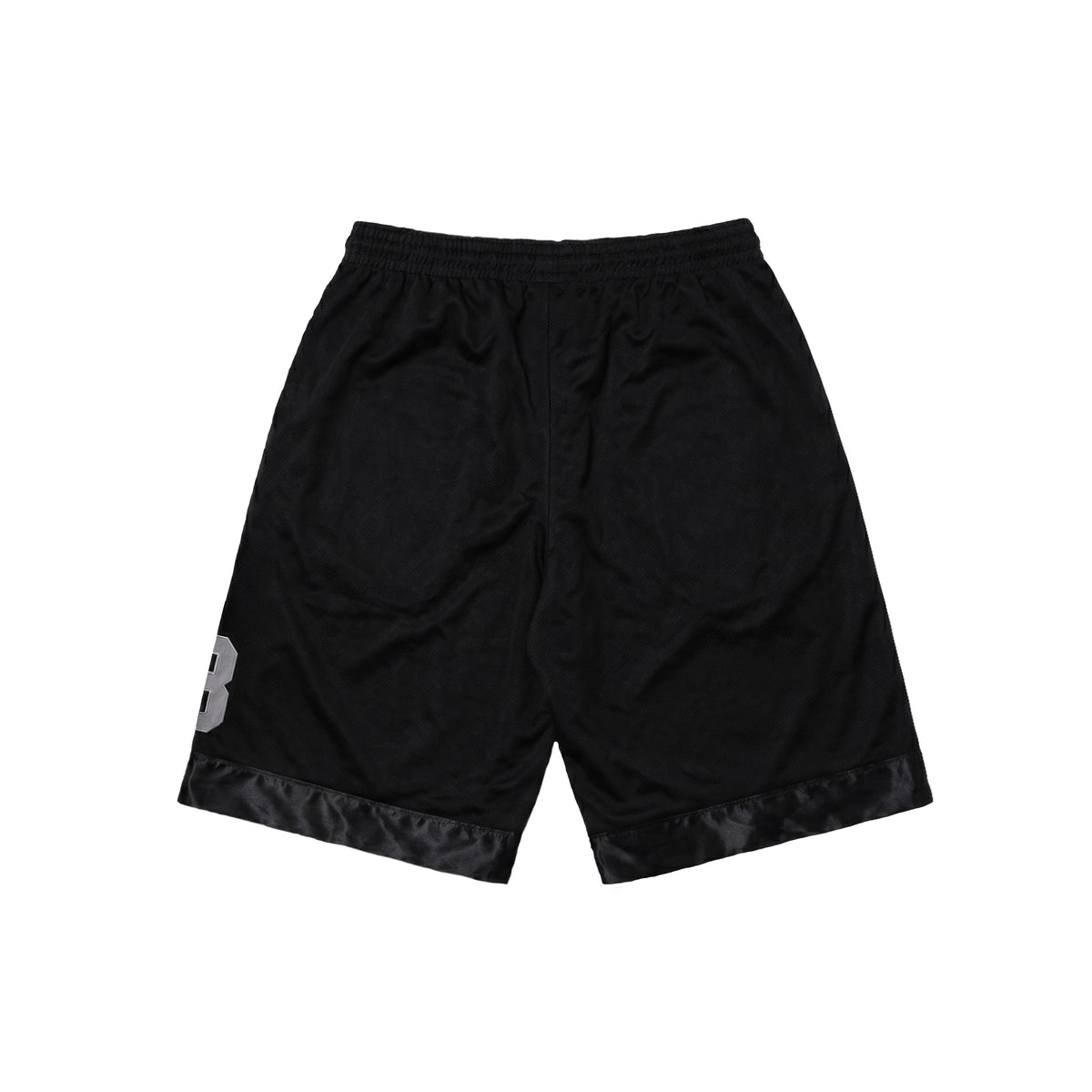 Football Heavyweight Mesh Baggy Shorts Black
