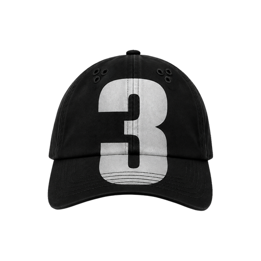 3 Cap Black