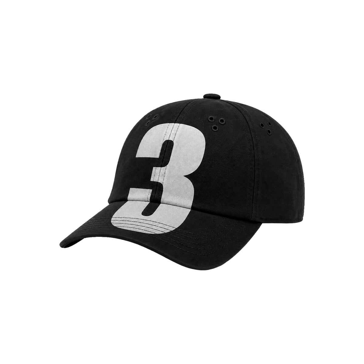 3 Cap Black