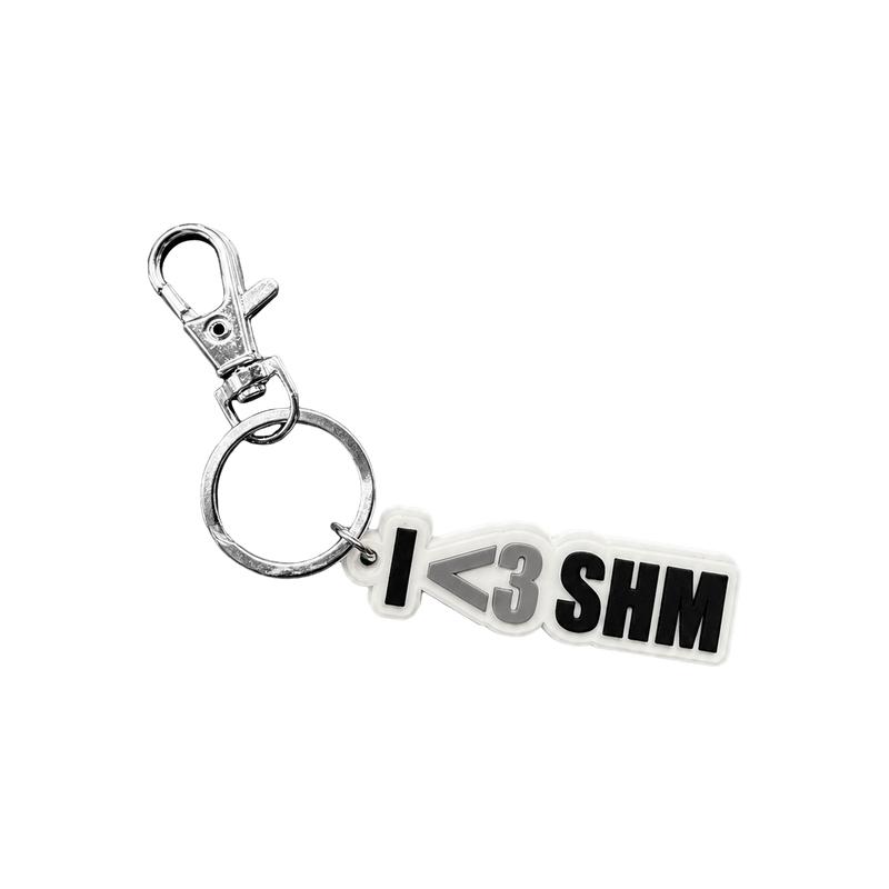 I Love SHM Keychain White [PICK-UP ONLY]