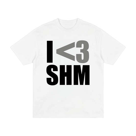 I Love SHM T-Shirt White