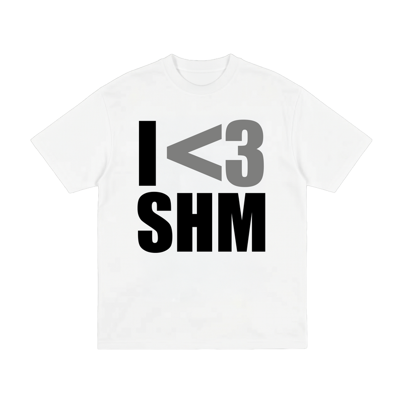 I Love SHM T-Shirt White [PICK-UP ONLY]