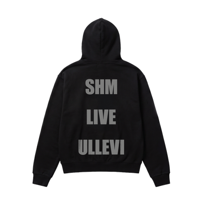 Ullevi 3 Zip Hoodie Black [PICK-UP ONLY]