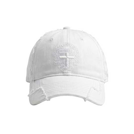 World Cup Distressed Cap White