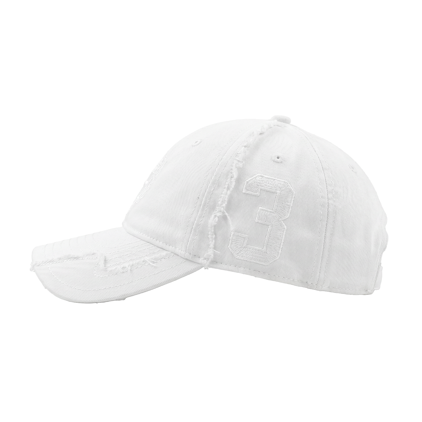 World Cup Distressed Cap White