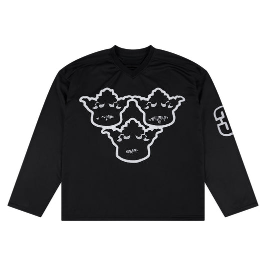 Reflective Hockey Jersey Black