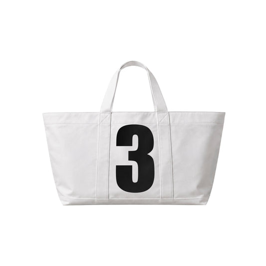 3 Tote Bag White