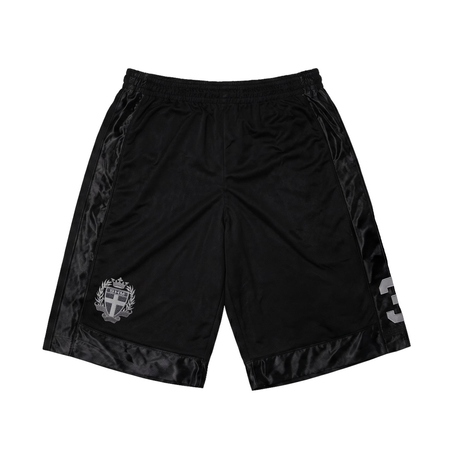World Cup Heavyweight Mesh Baggy Shorts Black