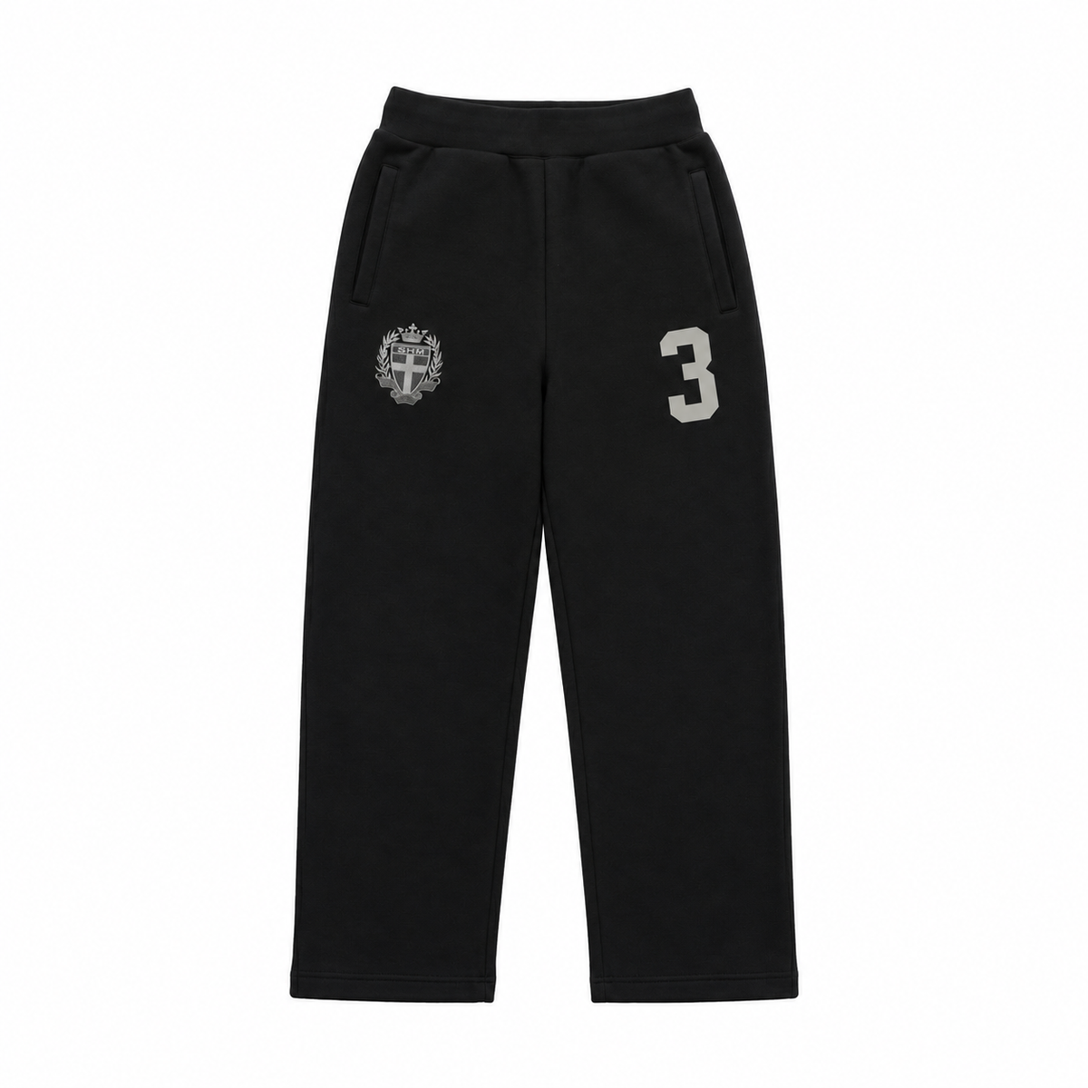 Football Sweatpants Black