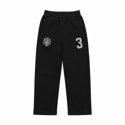 Football Sweatpants Black