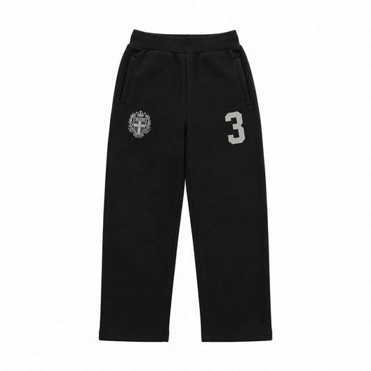 Football Sweatpants Black